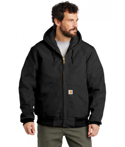 Carhartt  ®  Quilted-Flannel-Lined Duck Active Jac