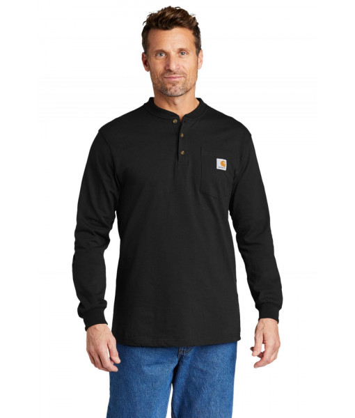 Carhartt ®  Long Sleeve Henley T-Shirt CTK128 - CTK128