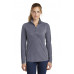 Sport-Tek  ®  Ladies PosiCharge  ®  Tri-Blend Wicking 1/4-Zip Pullover