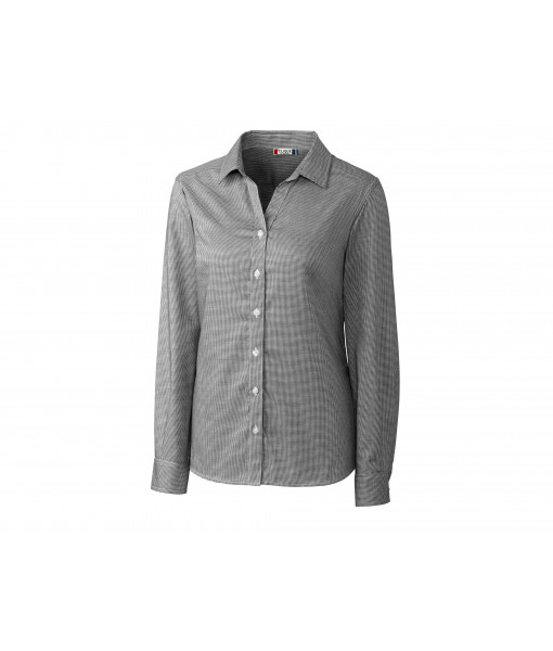 Ladies L/S Granna Stain Resistant Houndstooth Ladies L/S Granna Stain Resistant Houndstooth