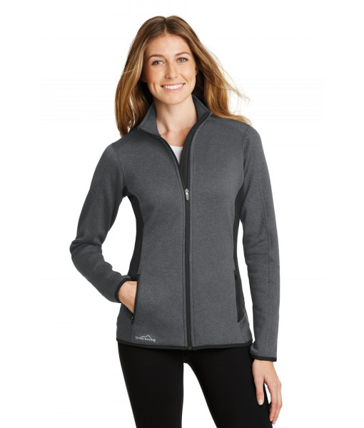 Eddie Bauer ®  Ladies Full-Zip Heather Stretch Fleece Jacket