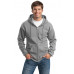 Port & Company ®  -  Essential Fleece Full-Zip Hooded Sweatshirt.  