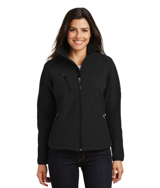 Port Authority ® Ladies Textured Soft Shell Jacket Port Authority ® Ladies Textured Soft Shell Jacket