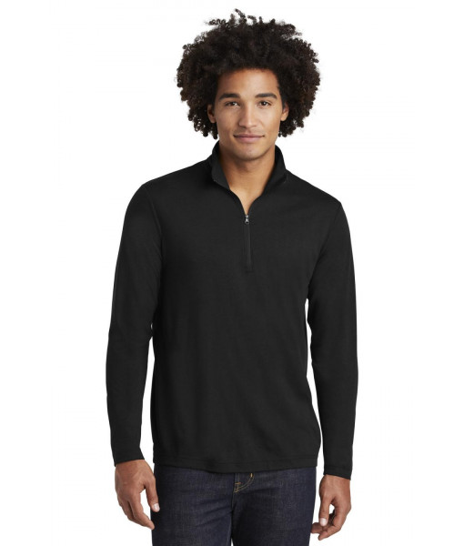Sport-Tek ® PosiCharge ® Tri-Blend Wicking 1/4-Zip Pullover Sport-Tek ® PosiCharge ® Tri-Blend Wicking 1/4-Zip Pullover