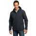 Port Authority ®  Textured Hooded Soft Shell Jacket
