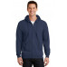 Port & Company ®  -  Essential Fleece Full-Zip Hooded Sweatshirt.  