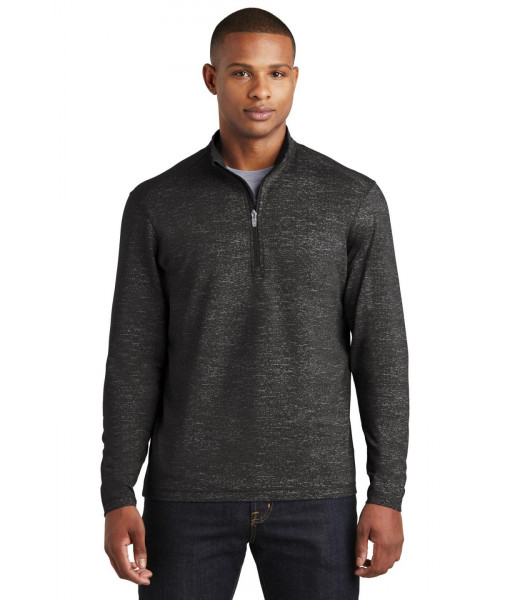 Sport-Tek ® Sport-Wick ® Stretch Reflective Heather 1/2-Zip Pullover Sport-Tek ® Sport-Wick ® Stretch Reflective Heather 1/2-Zip Pullover